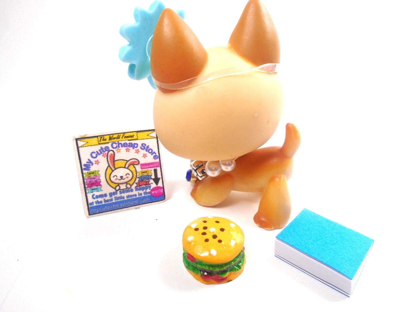 Littlest Pet Shop German Shepard #212 with accessories