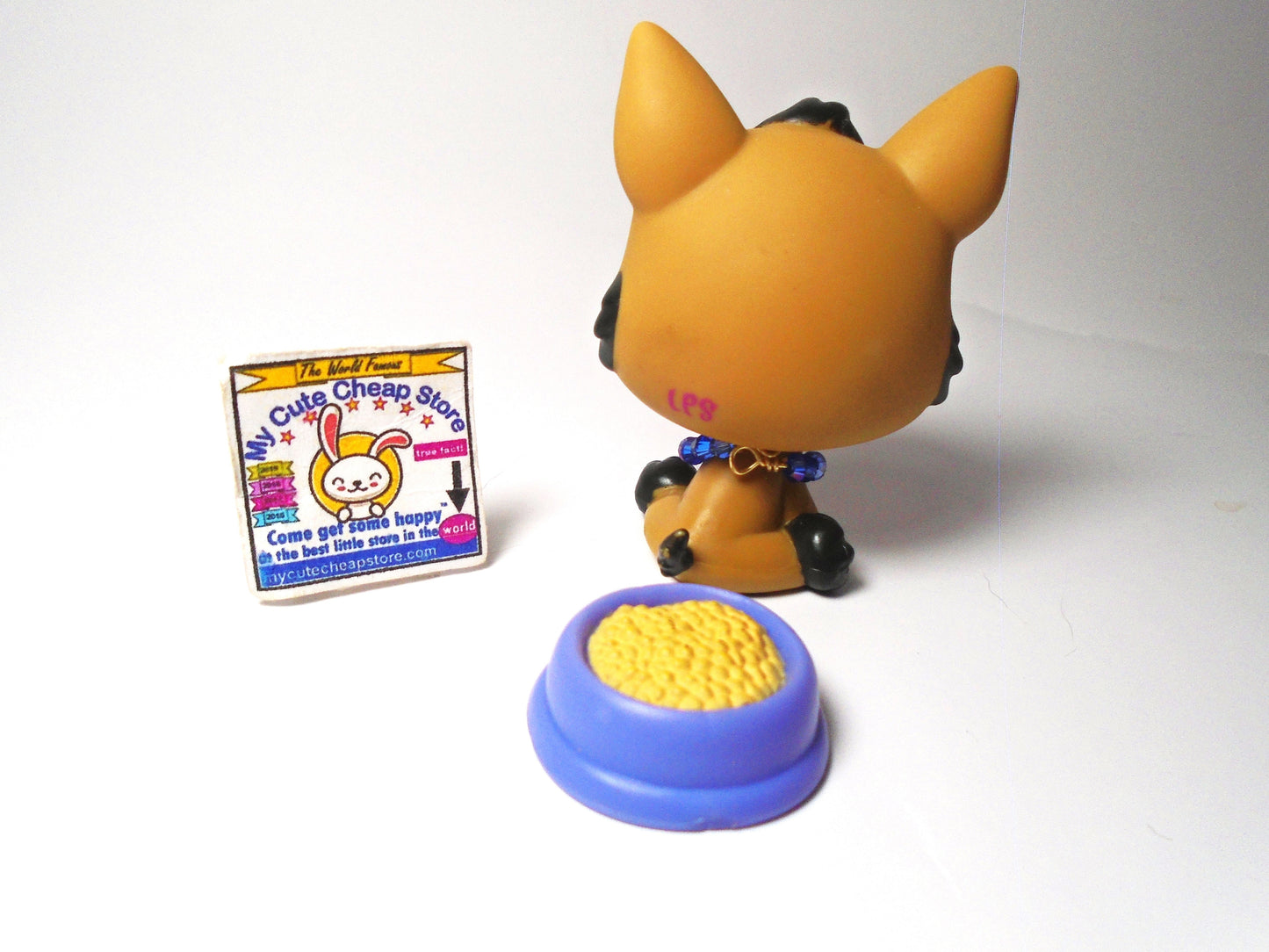 Littlest Pet Shop German Shepard #3562 with accessories