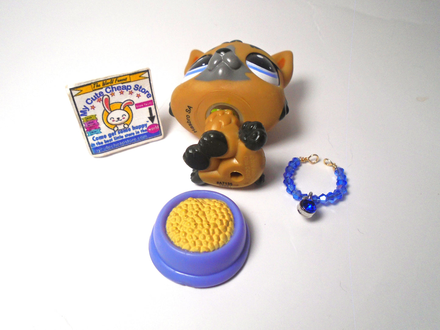 Littlest Pet Shop German Shepard #3562 with accessories