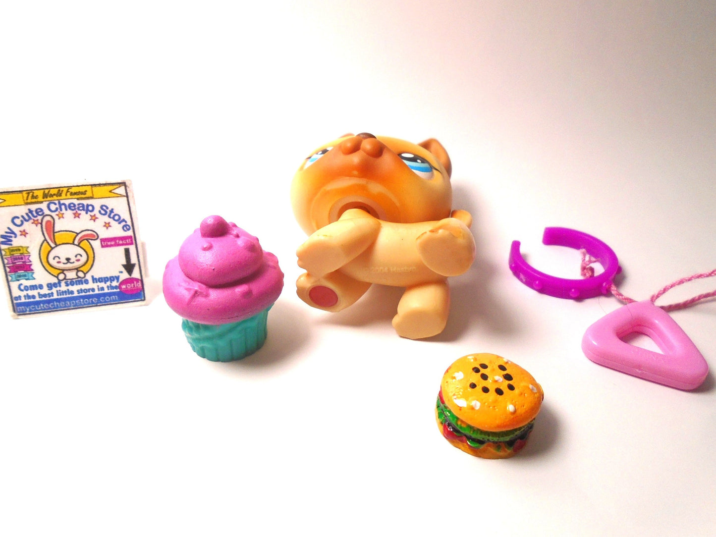 Littlest Pet Shop German Shepard #212 with accessories
